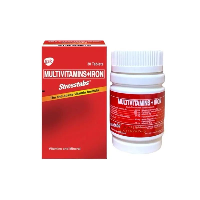 STRESSTAB MULTIVITAMINS+IRON