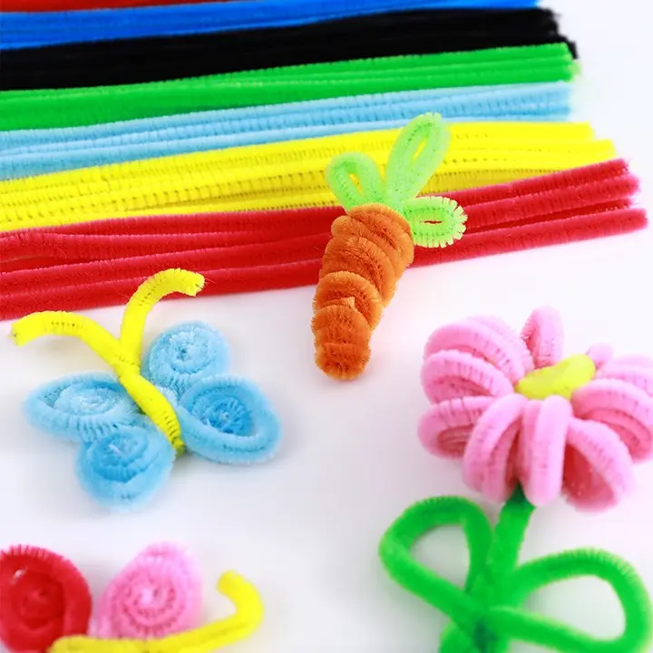 TI 100 Kawat Bulu Mercy Mainan Anak Craft Diy Kerajinan Tangan - 100Pcs (PACK100) - Toys, Edukasi 2
