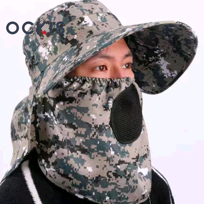 Product Introduction of Tetap Sejuk dan Terlindungi dengan Topi Memancing Luar Ruangan Anti-UV kami untuk Pria dan Wanita 4