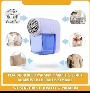 Alat Pencukur Bulu Benang Wool Pakaian Lint Remover Alat Penghilang Bulu Pakaian Electric Pembersih Serat Baju Halus