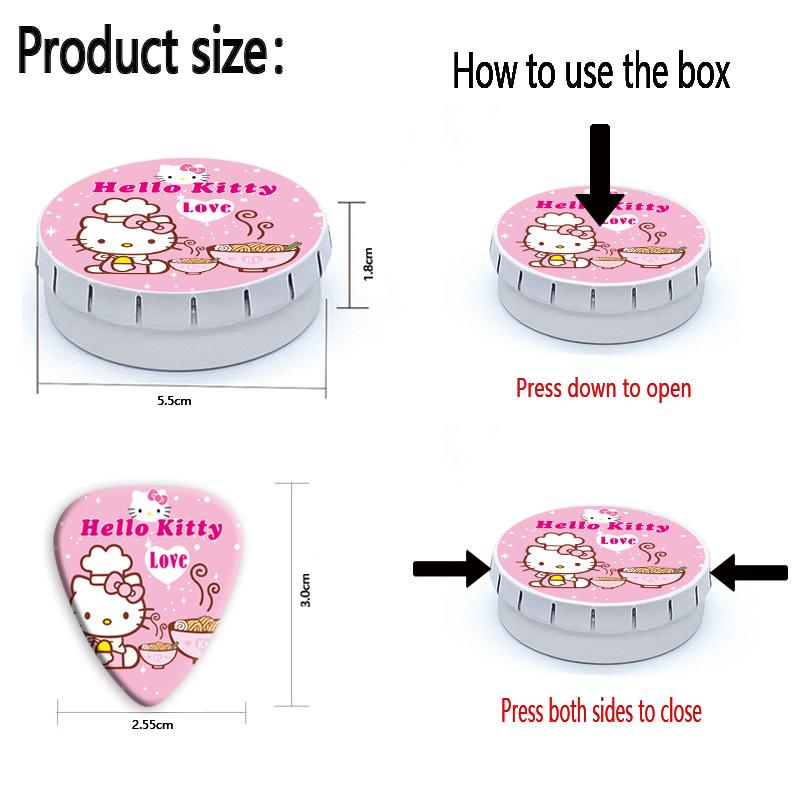 Guitar điện Dial PVC Bass 10 chiếc đa kích thước phụ kiện guitar yukriri 2