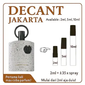 [Decant] Afnan Supermacy Collector Edition SCE Original 100% - Vial - Tester - Share in jar