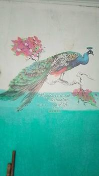 Product Review of Wall Stiker Dinding Aesthetic – Bahan plastik vinyl transparan, ukuran 90cm x 60cm (P x T) per pcs, motif burung merak di atas dahan pohon. Terbuat dari kertas sticker, ideal untuk dekorasi dinding yang elegan dan menarik from a**y 0