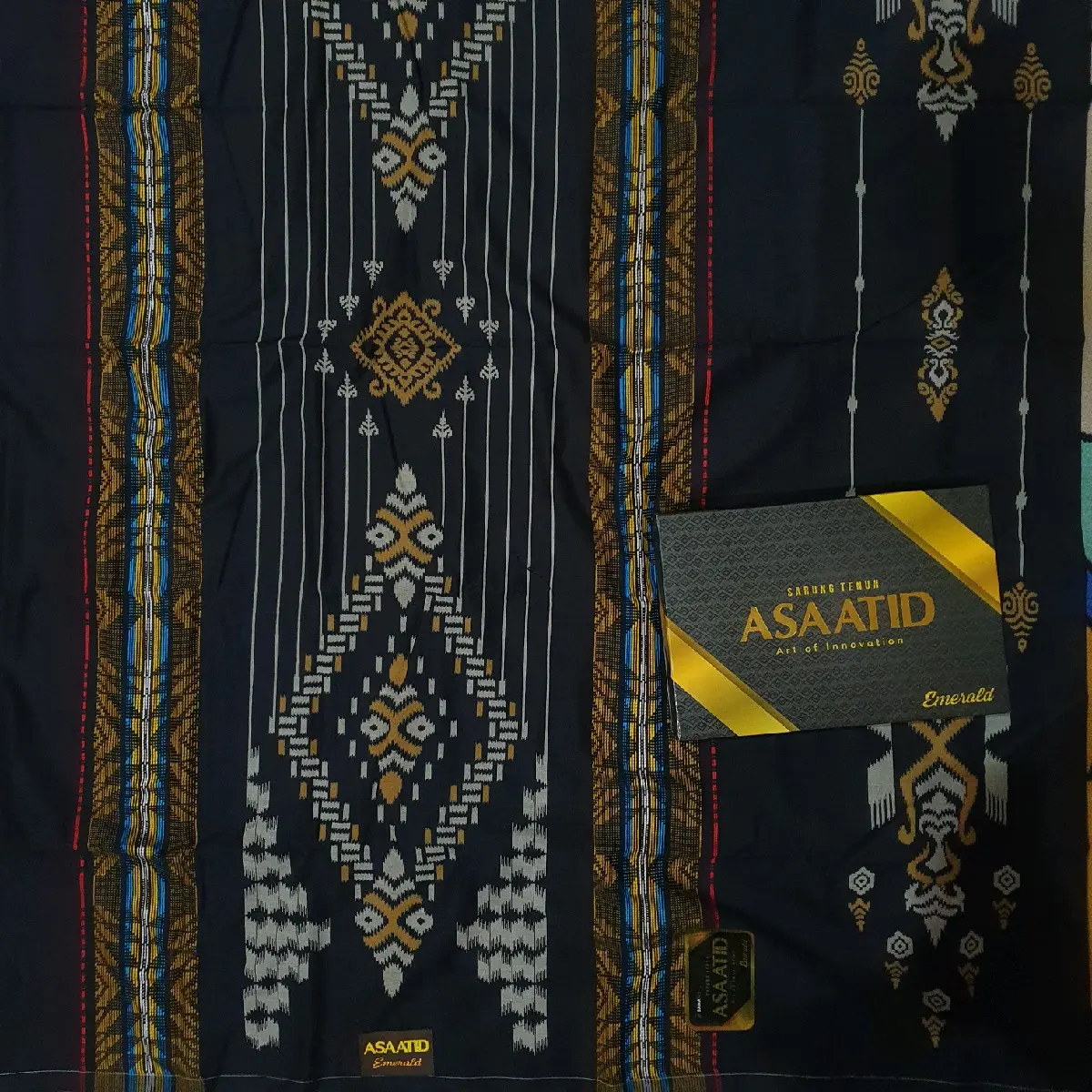 Sarung Tenun Asaatid Emerald Rayon