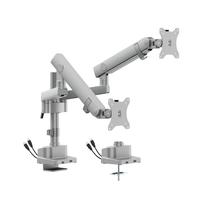 Gambar Bracket Single dan Dual Monitor 17" - 40" Oximus P112U dan P212U Grey / Abu Heavy Duty Mechanical Spring Monitor Arm with USB-Port Topside instalation no more crawling under desk - P112U Abu dari Oxihom Kota Administrasi Jakarta Utara 4 Tokopedia