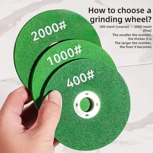 【Kaleidoscopey】Mata Poles Hijau / Mata Gerinda Asah Hijau -Ukuran 100#-2000#