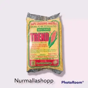 Nasi Jagung Instan Trend Kemasan 150GR - Makanan Beras - Rice, Food Putih Bubur Susu Porang Bahan