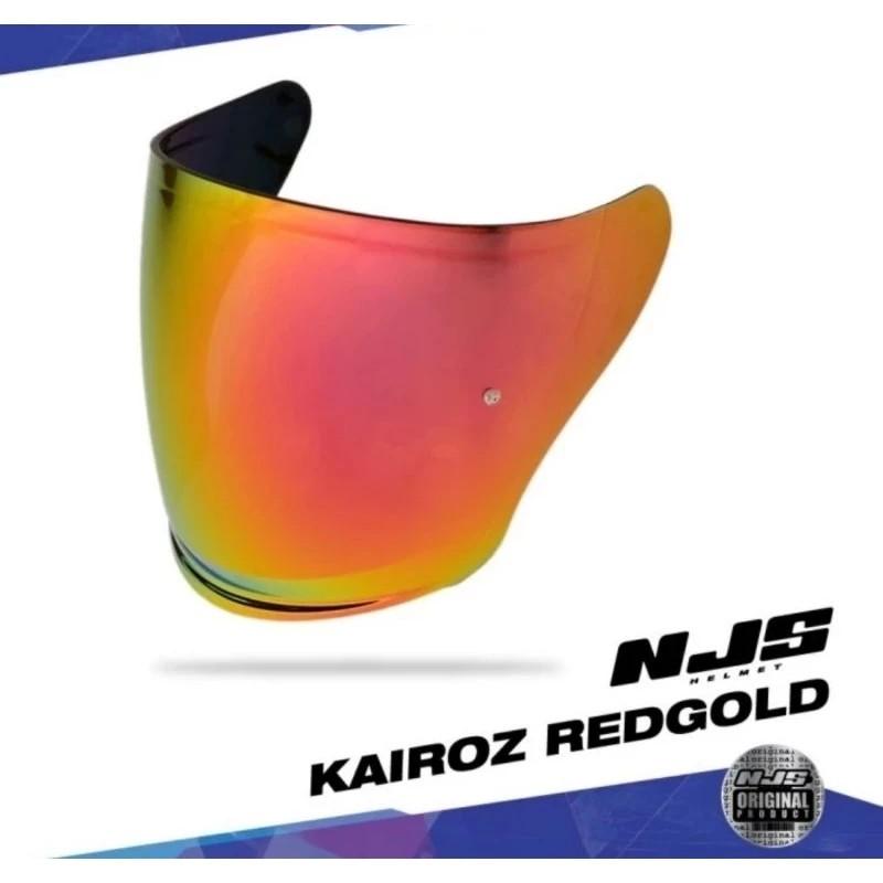 Product Introduction of Kaca Helm Half Face NJS Khairoz Original Bening Dan Iridium 5