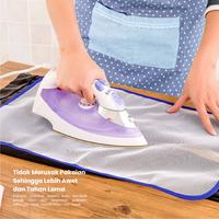 Gambar DoraHomi Alas Pelapis Setrika Baju Pakaian Tahan Panas Ironing Mat Protective Cloth Anti Lengket dan gososng dari Telixmart Indonesia Kota Administrasi Jakarta Timur 3 Tokopedia