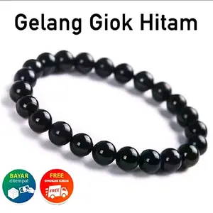 GELANG GIOK HITAM ML 08_COCOK UNTUK PRIA DAN WANITA
