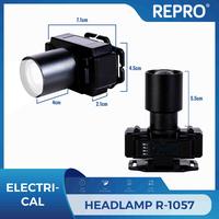 Gambar REPRO Senter Kepala R-1057 - Headlamp 4500mAh Fast Charging Baterai Usb - Cahaya Putih 55W - Adjustable 90° - Super Terang untuk Berkemah & Hiking Charger dari Repro LED Kota Administrasi Jakarta Utara 1 Tokopedia