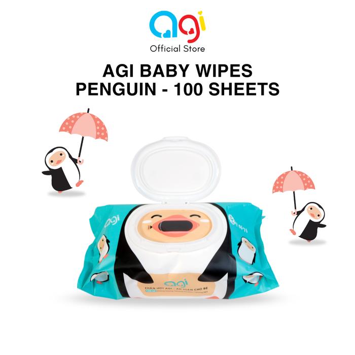 Gambar AGI Baby Wipes - Penguin 100 Lembar / Tisu Basah Bayi dari Agi Indonesia Kota Administrasi Jakarta Barat Tokopedia