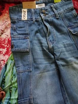 Product Review of HANDS UP - JINISO Cargo Baggy Celana Jeans Wanita Highwaist from l**🕊 3