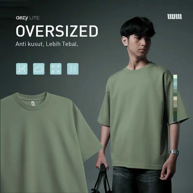 No Void Minds AEZY LITE TPF Oversized T-Shirt Charcoal Shop