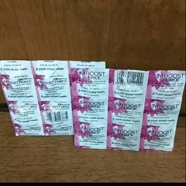 ready suplemen kesehatan imboost force harga per 1 paket isi 10 tablet 0