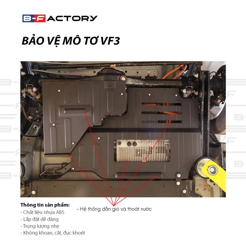 Bảo vệ mô tơ cho xe Vinfast VF3 | B-Factory 2