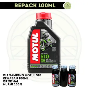 Oli samping Motul 510 repack 100ml dijamin original 100%