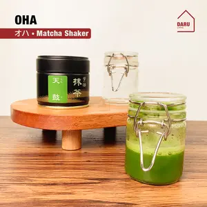 【DARU】OHA – Gelas Shaker Matcha Japanese Minimalist | Tanpa Whisk | Bikin Foam Matcha Lembut Secara Instan