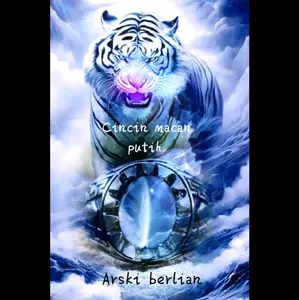 Cincin batu tiger eye putih dim 10mm ring cakep