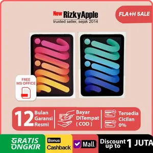 Apple iPad Mini 7 2024 8.3" inch A17 Pro Chip 128GB 256GB 512GB Wifi Only Garansi Resmi Apple