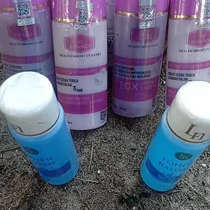 [BUNDLING] Paket Bundling Super Hemat Mencerahkan Mengexsfoliasi- Lotion Exsfoliasi 10x Pencerah Siang Malam + Toner Badan