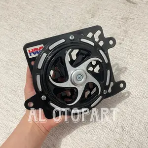 TUTUP COVER KIPAS RADIATOR SET SPINNER PUTAR LANCAR PNP MOTOR HONDA VARIO 125 VARIO 150 PCX 150 ADV 150 LENGKAP DENGAN BAUT