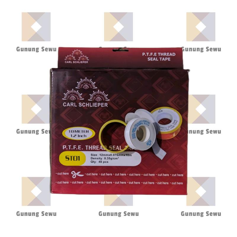 Seal Tape Pipa Paralon PVC Ukuran Kecil 10meter 2
