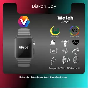 EVERCOIN EVC02 Smartwatch 9 PRo S Layar CurveFitur Muslim TONE ADZAN Sholat 5 WaktuKiblat Dzikir Dynamic lsland NFC