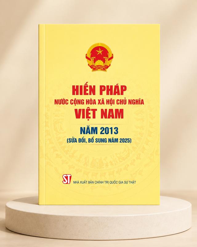 Sách - Hiến pháp nước Cộng hòa xã hội chủ nghĩa Việt Nam năm 2013