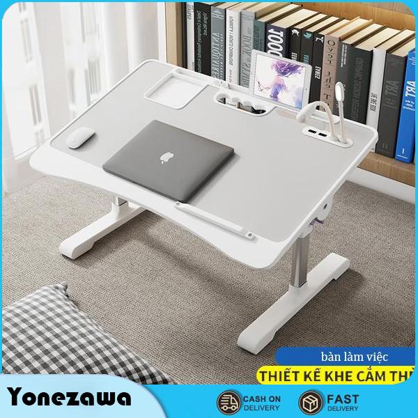 Bàn Học Gấp Gọn Bàn Làm Việc Học Sinh Sinh Viên Để LapTop ngồi bệt Chận Nhựa Gấp Đa Năng Gỗ, để laptop nhỏ gọn, dễ di chuyển có thể gấp lại thông minh tiện ích