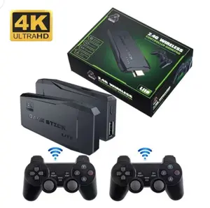 Game Stick 4K Wireless Gamepad 2 Player TV HDMI Connect Games consol Retro 20000 Permainan