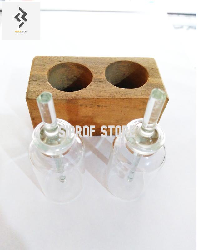 Alat Tes Kadar Emas - Botol Uji Emas + Dudukan Kayu (1 Set) - Shop ...
