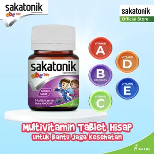 Sakatonik ABC Regular 1 Botol -  Multivitamin Lengkap Jaga Kesehatan dan Imunitas