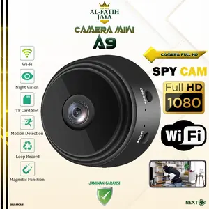 IP Camera A9 Wifi Wireless HD 1080P Smart Kamera CCTV Sistem Keamanan Rumah Security Camera APP P2P Monitoring