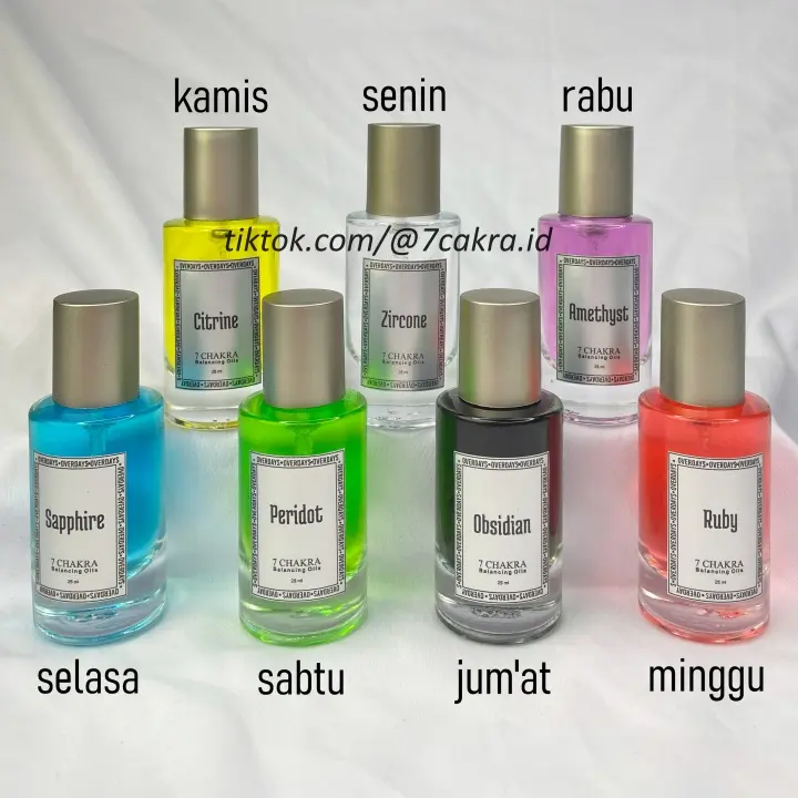 Parfum Aura 7 Cakra Asli 100%