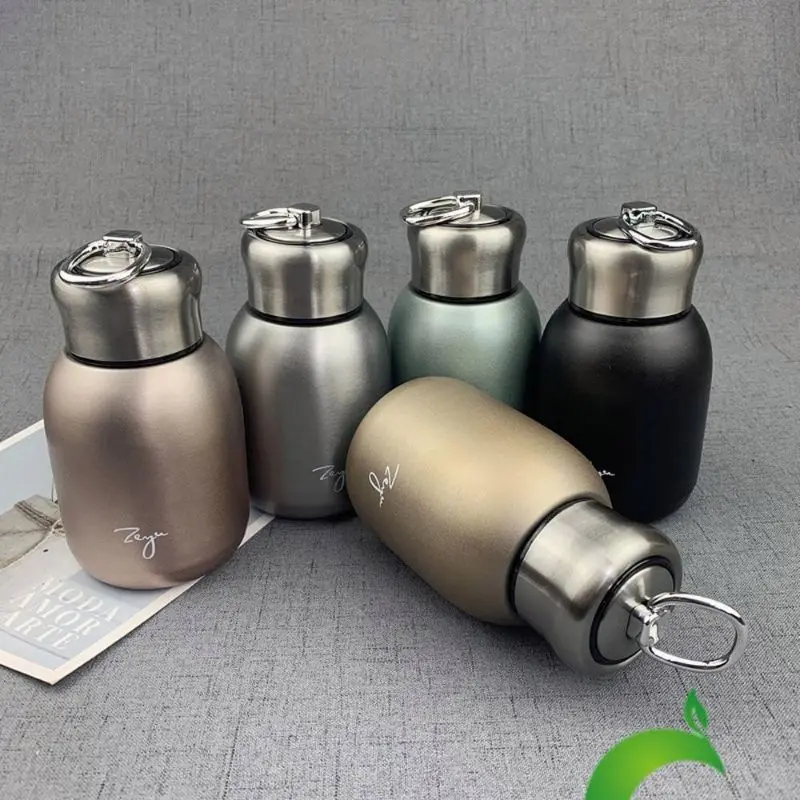 Botol Minum Thermos 300ml Mini Tahan Panas dan Dingin 0