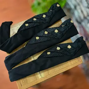 UDENG BORDIR HITAM SIBAK SETENGAH JADI