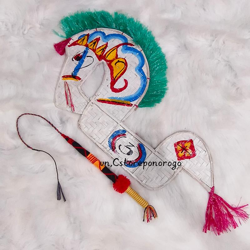 [LSM] JARANAN ANAK + PECUT PAKET MURAH / kuda lumping / kuda lumping anak / kuda pegon / barongan / devil / pecut / cambuk / reog Bambu 8