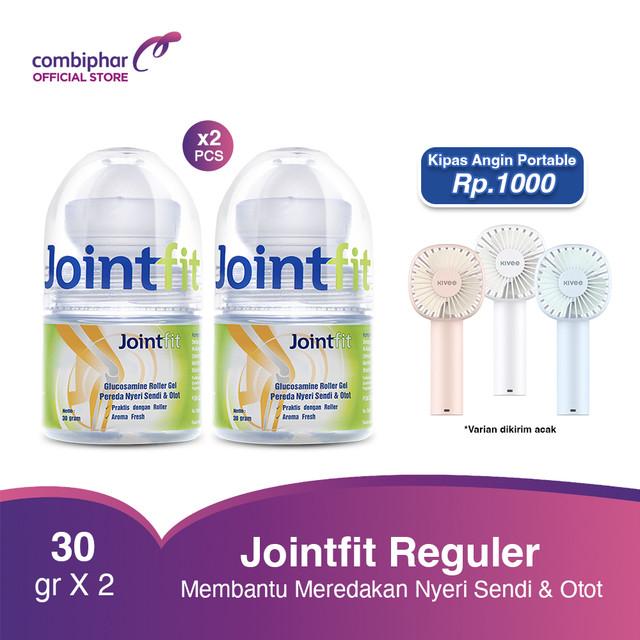 Jointfit Reguler (2) x Kipas Angin Portable