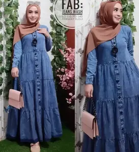 Lumina Gamis Jeans: Kombinasi Sempurna Kenyamanan & Gaya Modern