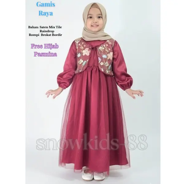 MERAH MARON-GAMIS RAYA