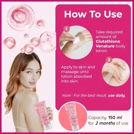LegitVenature Glutathione Body Lotion 50x Tone Up Ultra White Skin Collagen With Glutathione Spf 50+ - TikTok Shop Philippines LegitVenature Glutathione Body Lotion 50x Tone Up Ultra White Skin Collagen With Glutathione Spf 50+ - TikTok Shop Philippines