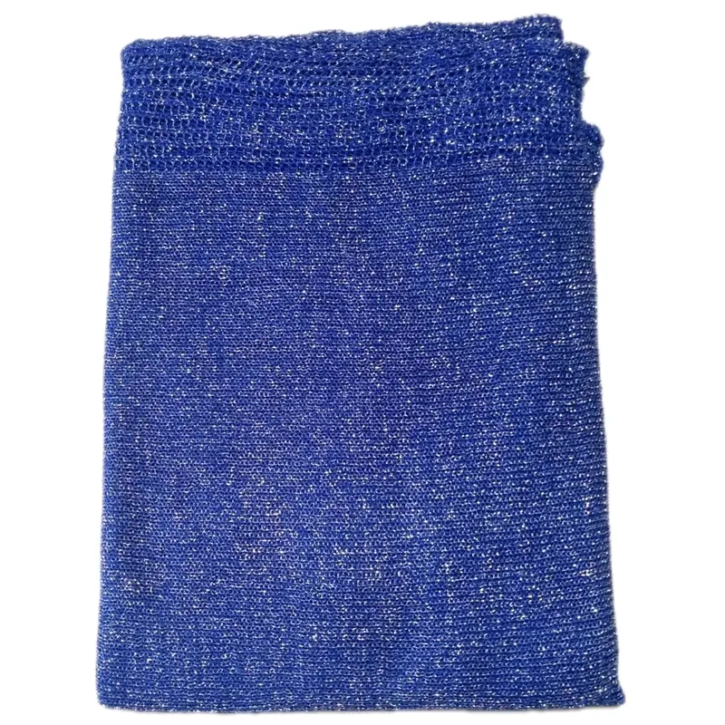 Pashmina rajut pengantin / pashmina rajut gliter / kerudung pernikahan 7