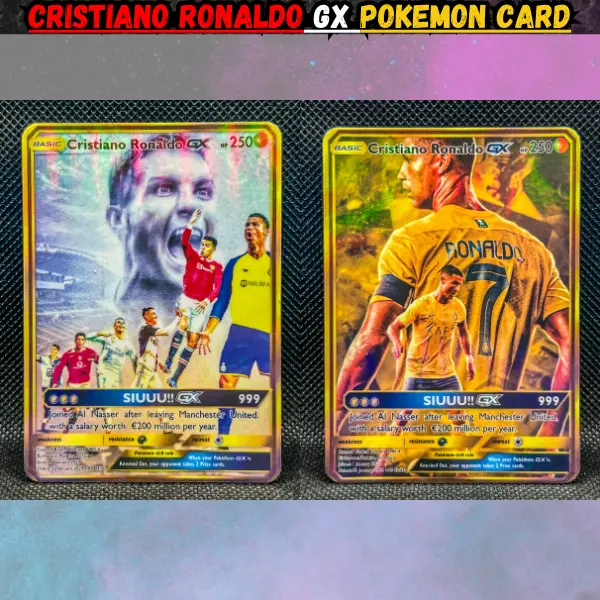 Cristiano Ronaldo GX Pokemon Card