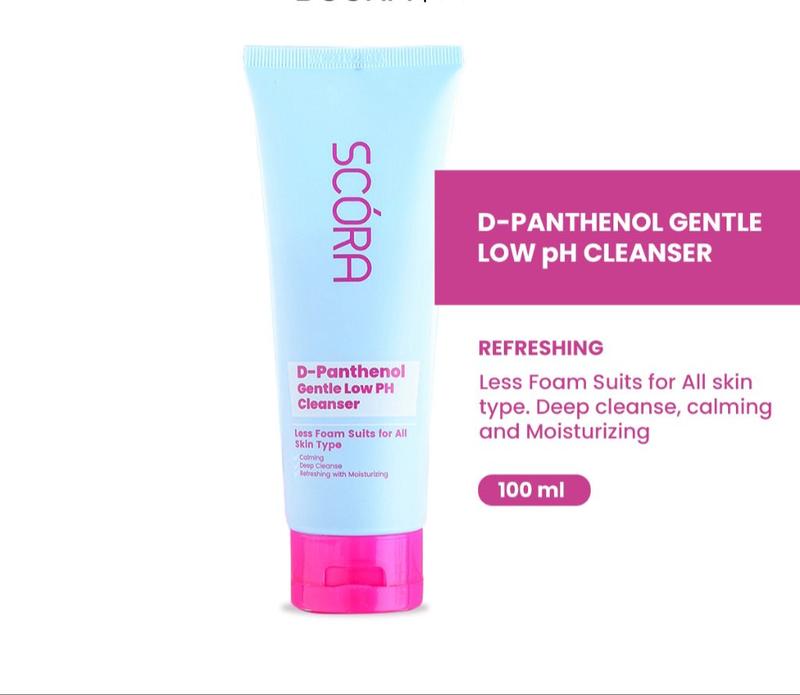 SCORA GENTLE LOW PH CLEANSER 100 ML |  D-PANTHENOL GENTLE LOW PH | SALICYLIC ACID GENTLE LOW PH CLEANSER 100ML 3
