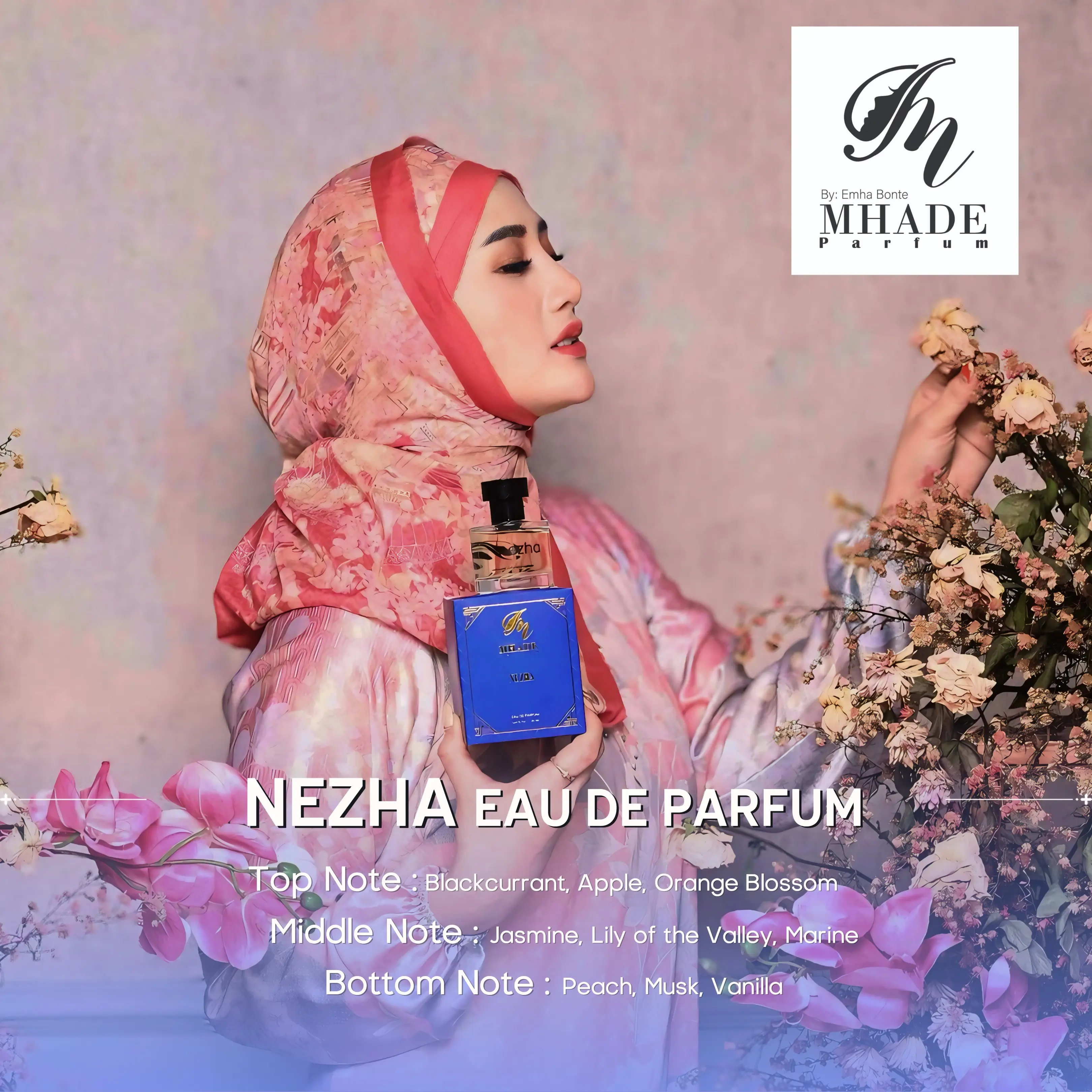 NEZHA EAU DE PARFUM MHADE BY EMHA BONTE