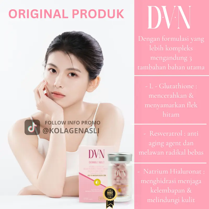 [ Barcode ] DVN ORIGINAL LIVE | DVN COLLAGEN ORIGINAL AMAN UNTUK SEMUA KULIT #1 3