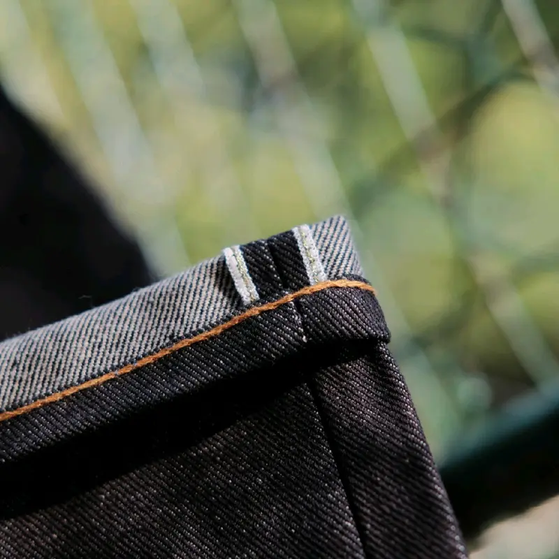 Izhmandenim - Agusta 16oz celana denim selvadge accent - Deep indigo - Free refresher 6