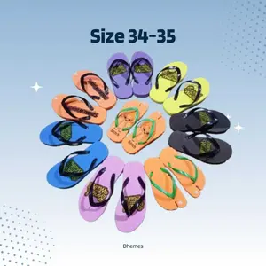 Sandal Jepit Anak Anak Karakter Lucu Sedekah Murah Ringan Empuk Sovenir