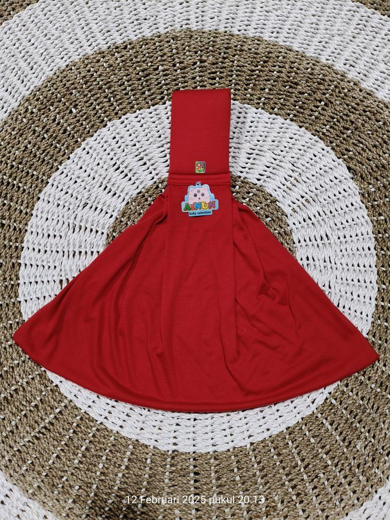 Gendongan Bayi Geos Busa Terbaru Motif Kombinasi Motif Polos Samping Baby Premium Anti Pegal Ekonomis Instant Strap Bunda ALL Siz